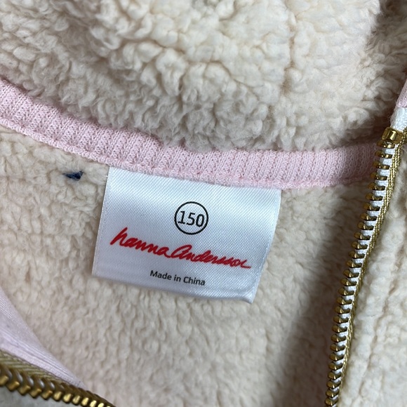 Hanna Andersson Half Zip Warm Sweatshirt size 150 (12) - Picture 3 of 7